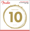 FENDER 880 XL 80/20 COATED 10-48 BRONZE