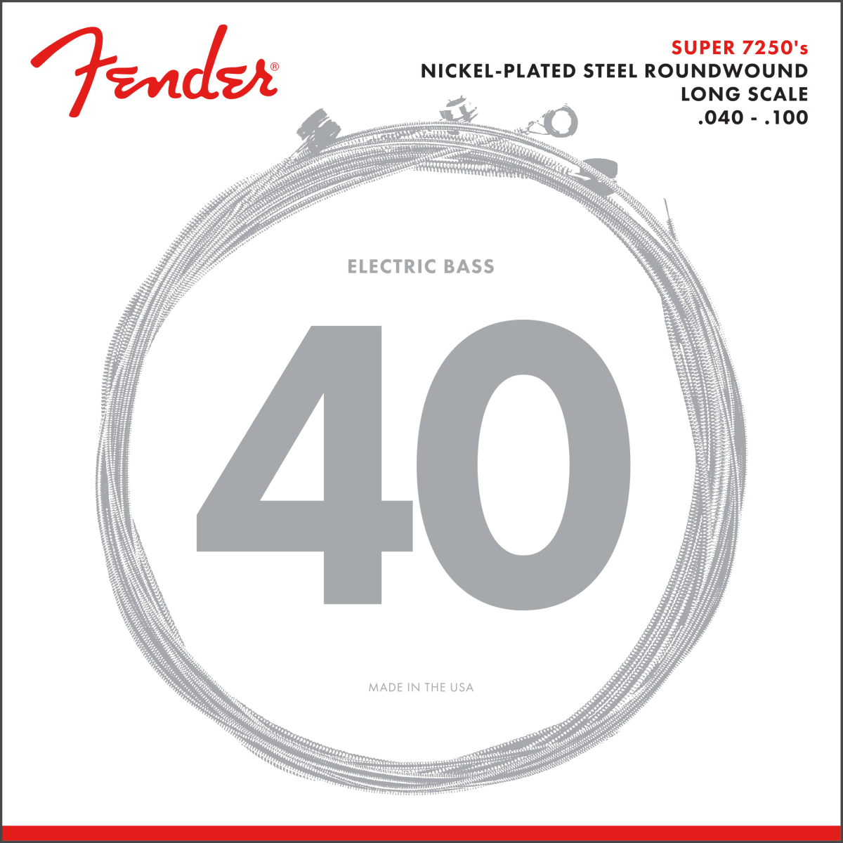 FENDER SUBSONIC CORDES NPS RW LS 40/100