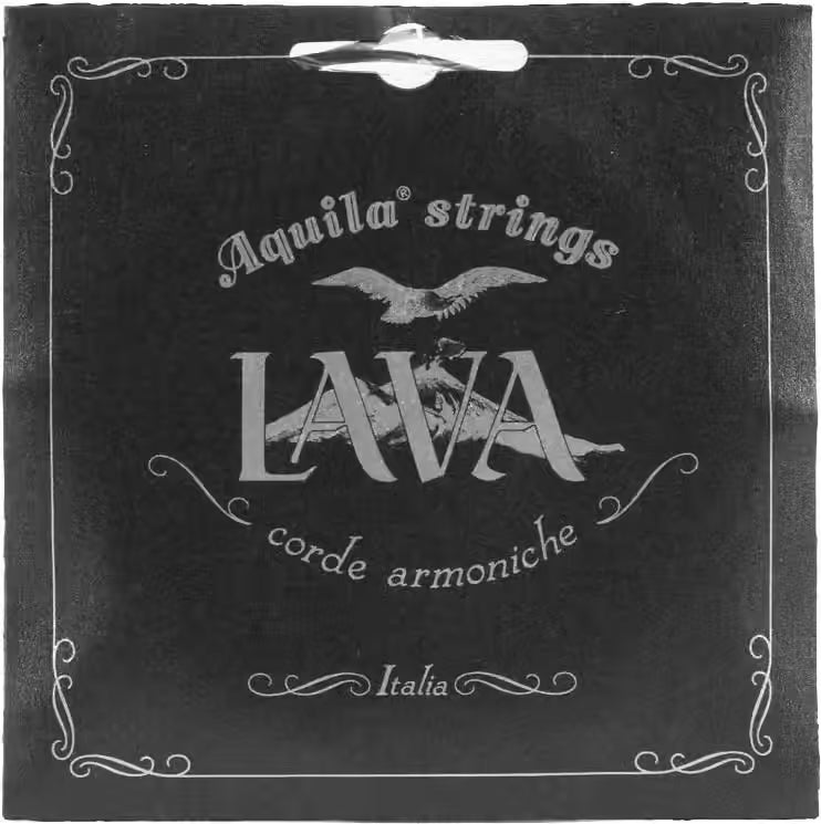 Aquila 111U – Cordes ukulélé soprano Lava Series GCEA sol grave (Low G)