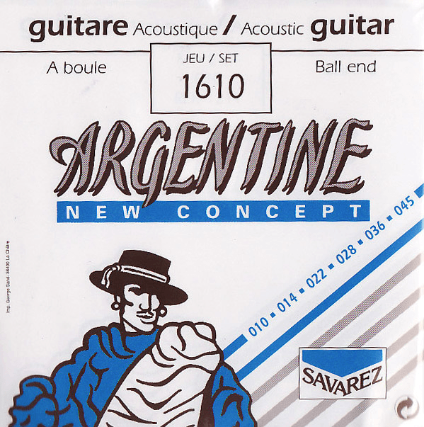 SAVAREZ ARGENTINE GUITARE JAZZ AC STANDAR XL BOULE  10/45 1610