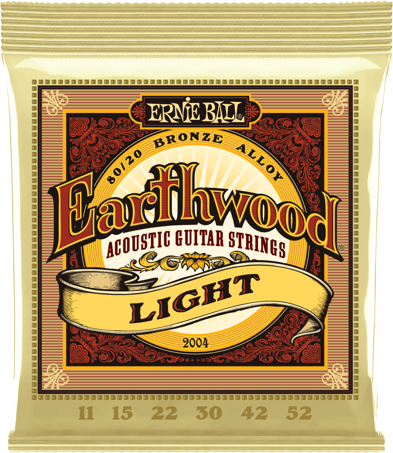 ERNIE BALL EARTHWOOD 80/20 BRONZE LIGHT 11/52 2004