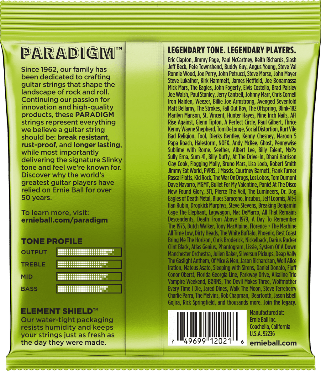 ERNIE BALL 10/46 PARADIGM 2021