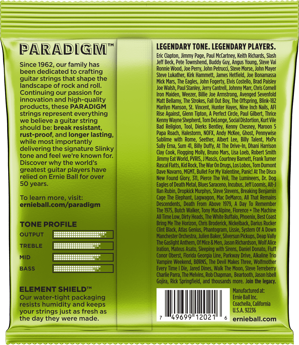 ERNIE BALL 10/46 PARADIGM 2021