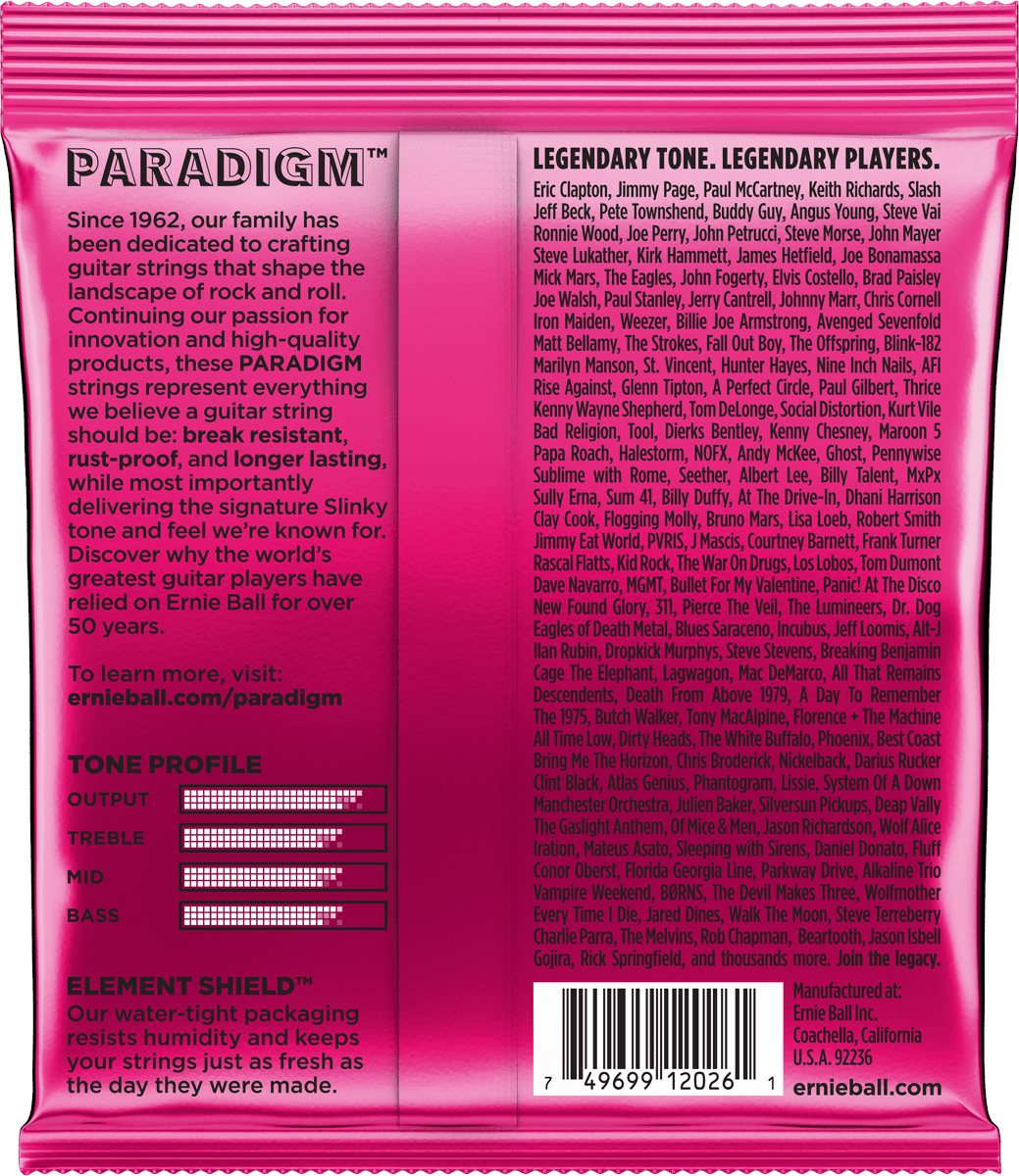 ERNIE BALL 09/42 PARADIGM 2023