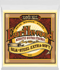 Ernie Ball 2047 Silk & Steel Extra Soft | Jeu de Cordes Guitare Acoustique 10-50