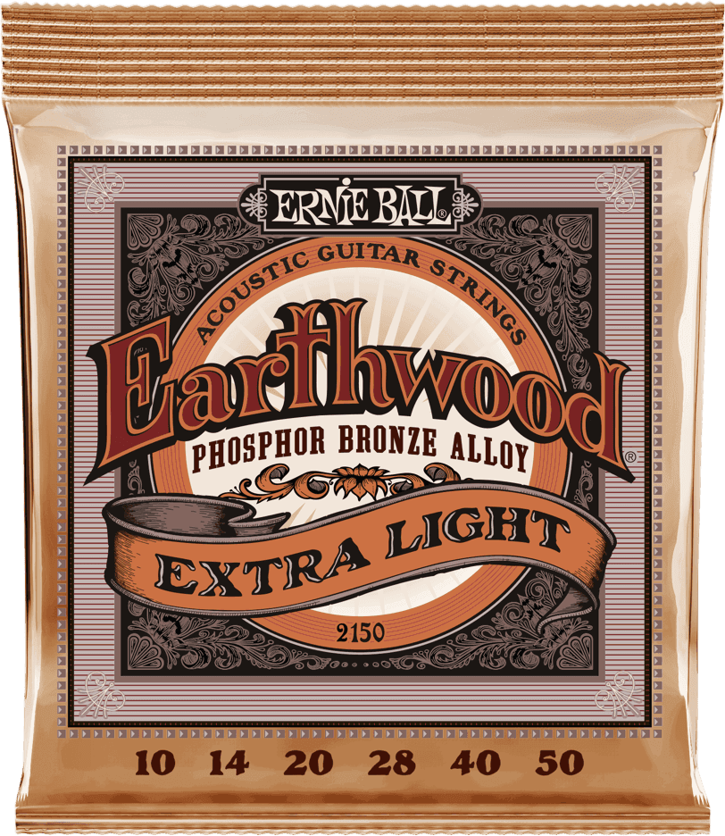 ERNIE BALL EARTHWOOD PHOSPHOR BRONZE 10/50 2150
