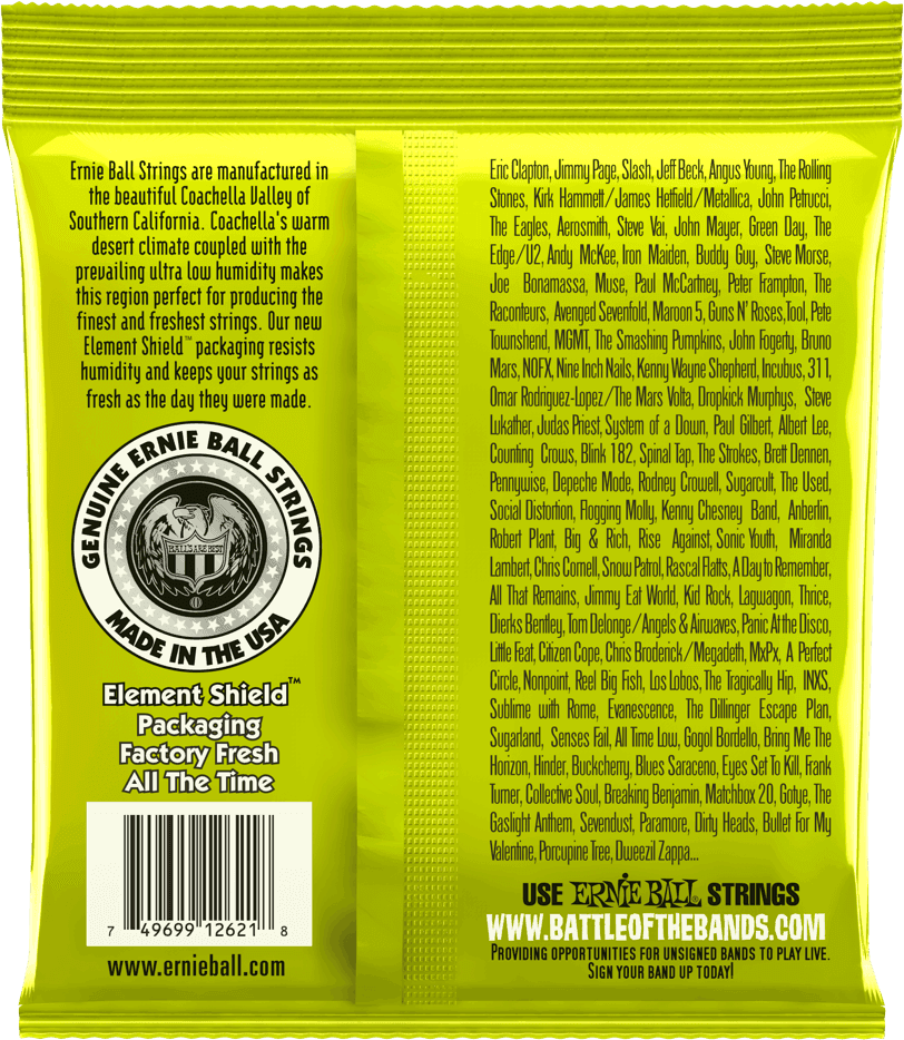 ERNIE BALL 7 CORDES 10/56 2621