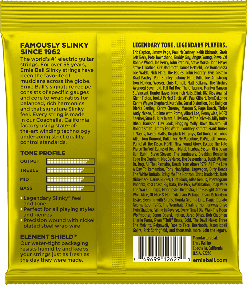 ERNIE BALL 11/54 BEEFY  2627