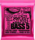 Ernie Ball 2824 Super Slinky | Jeu de Cordes Basse 5 Cordes 40-125
