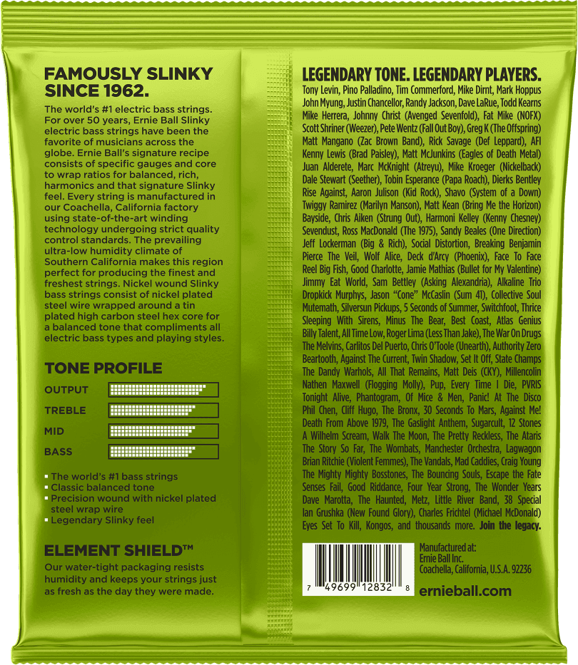 ERNIE BALL 50/105  2832