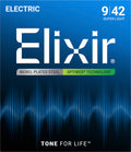 Elixir Optiweb 9/42 – Cordes Électrique Super Light (19002)