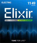 Elixir Optiweb 11/49 – Cordes Électrique Medium (19102)