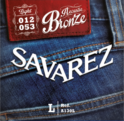 SAVAREZ A130L ACOUSTIC BRONZE LIGHT 12/53