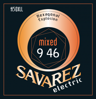 Savarez H50XLL Hexagonal Explosion Extra Light | Cordes Guitare Électrique 9-46
