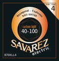 Savarez B70XLL4 Hexagonal Explosion | Cordes Basse 4 Cordes Nickel 40-100