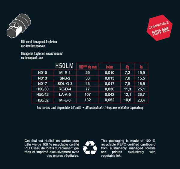 SAVAREZ H50LM ELECTRIC HEXAGONAL EXPLOSION 10/52