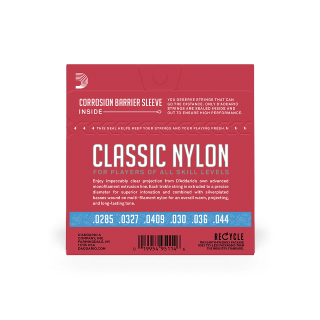 D'Addario EJ27H – Cordes Guitare Classique Nylon Tension Forte | Pro-Arté