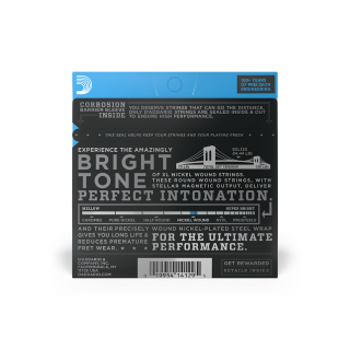 D'Addario EXL120 09-42 – Cordes guitare électrique nickel super light