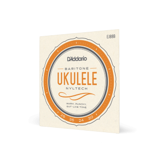 D'Addario EJ88B – Cordes ukulélé baryton Nyltech DGBE