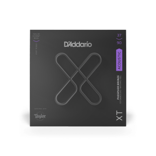 D'Addario XTB3790GS 37-90 – Cordes Basse Acoustique XT Nickel pour Taylor GS Mini Bass
