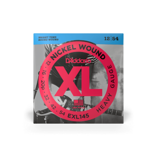 D'Addario EXL145 12-54 – Cordes guitare électrique nickel heavy