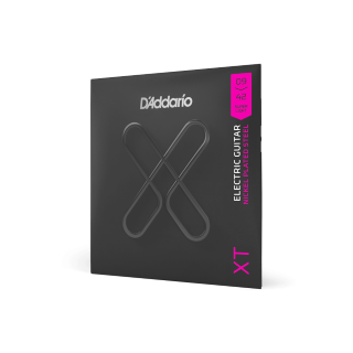 D'Addario XTE0942 9/42 – Cordes Électrique XT Super Light avec Revêtement