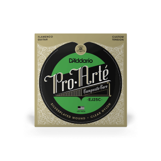 D'Addario EJ25C – Cordes Guitare Flamenco Pro-Arté Composite Tension Normale