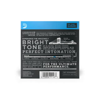 D'Addario EXL156 24-84 – Cordes guitare basse fretless / baryton nickel