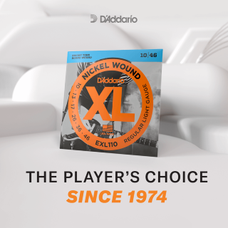 D'Addario EXL110 Nickel Wound 10-46 - Cordes Guitare Électrique | Regular Light