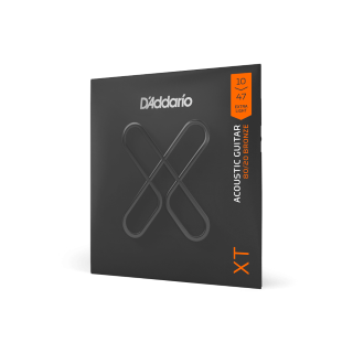 D'Addario XTABR1047 10/47 – Cordes Acoustique XT 80/20 Bronze Extra Light