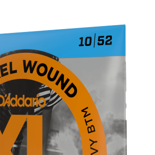 D'Addario EXL140 10-52 – Cordes guitare électrique nickel light top / heavy bottom