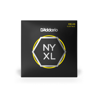 D'Addario NYXL0946 9/46 – Cordes Électrique Super Light Top/Regular Bottom