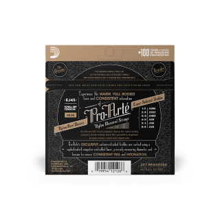 D'ADDARIO EJ45 PROARTE TENSION NORMALE ROUGE