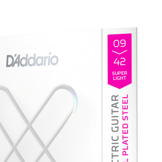 D'Addario XSE0942 9/42 – Cordes Électrique XS Nickel Coated Super Light