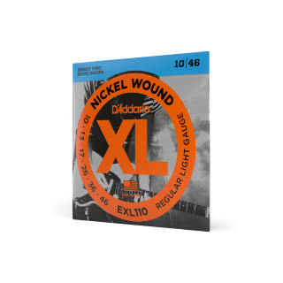 D'Addario EXL110 Nickel Wound 10-46 - Cordes Guitare Électrique | Regular Light