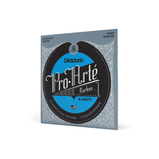 D'Addario EJ46FF Pro-Arté Carbon Dynacore Hard Tension | Cordes Guitare Classique