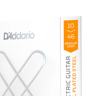 D'Addario XSE1046 10/46 – Cordes Électrique XS Nickel Coated Regular Light