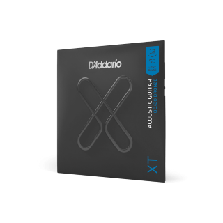 D'Addario XTABR1253 12/53 – Cordes Acoustique XT 80/20 Bronze Light
