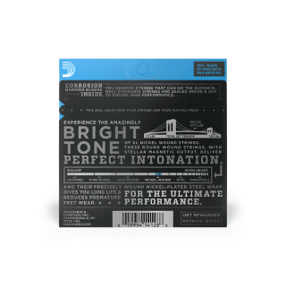 D'Addario EXL115 11/49 – Cordes Électrique Nickel Medium/Blues-Jazz Rock