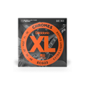 D'Addario ECG23 10-48 – Cordes guitare électrique flatwound Chromes extra light