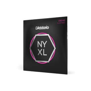 D'Addario NYXL0942 9/42 – Cordes Électrique Super Light Haute Résistance